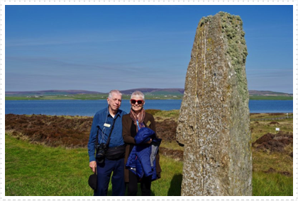 At one of the ancient stones, Ring of Bodnar